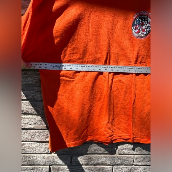 Bike Week 2007 Orange Tshirt - Picture 5 of 7